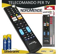 TELECOMANDO TV NORDMEND UNIVERSALE SCEGLI IL MODELLO TI ARRIVA PRONTO PILE INCLU