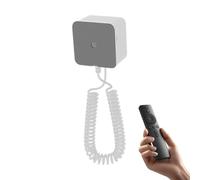 Telecomando TV Retrattile - Supporto Per Telecomando TV, Supporto Per Telecomanddo A Parete Anti-perdita, Organizer -Magnetico Per Artefatto Protetto In Modo Sicuro Con Cavo Retrattile Per Soggiorno