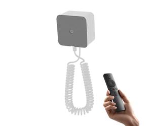 Telecomando TV Retrattile - Supporto Per Telecomando TV, Supporto Per Telecomanddo A Parete Anti-perdita, Organizer -Magnetico Per Artefatto Protetto In Modo Sicuro Con Cavo Retrattile Per Soggiorno