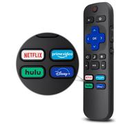 Telecomando TV ricaricabile, comandi vocali a mani libere, pulsanti retroilluminati, trova telecomando smarrito per tutte le TV, buona qualitÃ ,