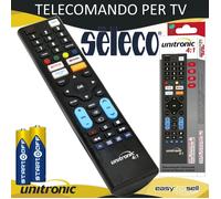 TELECOMANDO TV SELECO UNIVERSALE SCEGLI IL MODELLO TI ARRIVA PRONTO PILE INCLUSE
