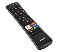 LinQ, Telecomando TV Telefunken per HDTV / LED / LCD Segnale fino a 8m, Nero