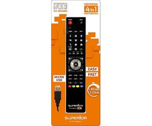 TELECOMANDO UNIV 4IN1 TV/DVD/DTT/SKY