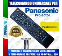 TELECOMANDO UNIVERSAL PANASONIC: CLICCA SUL TUO MODELLO LO RICEVERAI GIA PRONTO