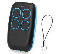 Telecomando Universale 4 in 1 Cancello Garage da 280 a 868 Mhz Universale Multifrequenza Rolling Code Porta Garage Telecomando con Lista di Compatibilità Blu