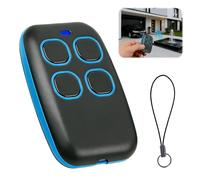 Telecomando universale 4 in 1, telecomando Rolling Code universale multifrequenza da 280 a 868 MHz. Radiocomando Portale programmabile Versione aggiornata con elenco di compatibilità Blu