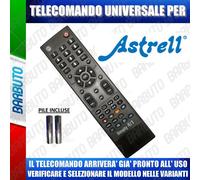 TELECOMANDO UNIVERSALE ASTRELL CLICCA IL TUO MODELLO LO RICEVERAI GIA PRONTO