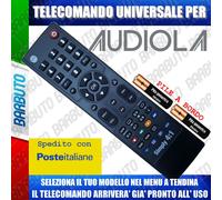 TELECOMANDO UNIVERSALE AUDIOLA - CLICCA SUL TUO MODELLO LO RICEVERAI GIA PRONTO