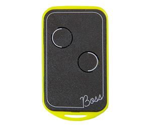 Telecomando universale Boss-qc2 quarzato 30,875 Mhz, 5 colori radiocomando disponibili 2 canali, sostitutivo di BFT TO2, Nice serie K e Bio, Benincà tasti azzurri, Dea, Allmatic, Faac, Quasar, Albano