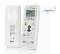 Telecomando Universale Condizionatore, 1000 in 1 | Telecomando Climatizzatore Universale con Schermo LCD, per LG, Samsung, Daikin, Fujitsu, Mitsubishi e Oltre 1000 Marche