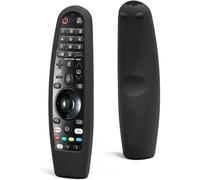 Telecomando universale Custodia protettiva Compatibile con LG Magic AKB75855501 AN-MR20GA con Voice Function, AN-MR19BA, AN-MR650, AN-MR600, (Black)