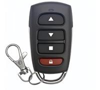 Telecomando universale duplicatore per porta del garage, 433,92 MHz, telecomando per cancello elettrico, ricambio per porta del garage, cancello elettrico, rosso, D (2, freccia)