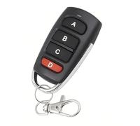 Telecomando universale duplicatore per porta del garage, 433,92 MHz, telecomando per cancello, portachiavi, ricambio per porta del garage, cancello elettrico, rosso, D (2, ABCD)