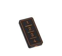 Telecomando Universale Facile: Copiatore Multifrequenza 433-868 MHz per Cancello e Garage, 4 Tasti Programmabili, Supporta Rolling Code e Codice Fisso, Design Robusto (PRO, Onyx Black)