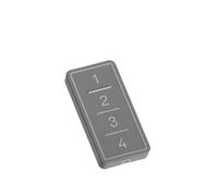 Telecomando Universale Facile: Copiatore Multifrequenza 433-868 MHz per Cancello e Garage, 4 Tasti Programmabili, Supporta Rolling Code e Codice Fisso, Design Robusto (PRO, Moonstone Grey)