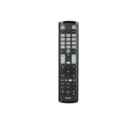 Hama Telecomando universale per televisori Samsung (infrarossi, capacità di apprendimento, tasti luminosi, tasto intelligente, funzione Easy Mode, tasti principali ergonomici, portata 10 m) nero