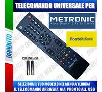 TELECOMANDO UNIVERSALE METRONIC: CLICCA SUL TUO MODELLO LO RICEVERAI GIA PRONTO