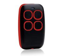 Telecomando Universale per Cancelli da 280 a 868 MHz per Cancelli e Garage, Multifrequenza Programmabile 4 in 1 con Rolling Code, Compatibile con Garage e Automazioni(rosso)