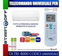 TELECOMANDO UNIVERSALE PER CLIMATIZZATORE CONDIZIONATORE D'ARIA