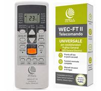 TELECOMANDO UNIVERSALE PER CLIMATIZZATORE FUJITSU WEC FT2 - CONTROLLO REMOTO PER