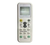 Telecomando Universale per Climatizzatori - Compatibile con la Maggior Parte dei Condizionatori - Ricerca Automatica Codice - Display LCD Retroilluminato - Timer e Orologio Integrato