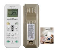 Telecomando Universale per Condizionatore d'aria con Display a LED - 1000 in 1 A/C Controller di Ricambio Compatibile con LG Gree Midea Toshiba Samsung Haier Panasonic Daikin Hitachi Sharp Bosch e
