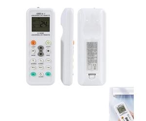 Telecomando Universale Per Condizionatore K-1028E - Compatibile Con Oltre 1000 Marchi Tra Cui LG, Gree, Midea, Toshiba, Haier, Hitachi, Sharp, Samsung E Fujitsu - Sostituzione Ideale Per Telec