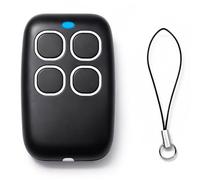 Telecomando universale per porta del garage, 433 MHz, 4 in 1, multifrequenza rolling code e codice fisso, compatibile con oltre 90 marchi, apriporta del garage