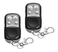 Telecomando Universale per Portone, 2 Pezzi Telecomando Universale per Garage Porta 433.92 Mhz, Bip per Portone Scorrevole per Porta del Garage e Auto Compatibile 433.92 Mhz Codice Rotante a 4 Tasti