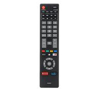 Telecomando universale per Smart TV, dal design ergonomico per una presa comoda, senza necessità di programmazione e con pulsanti reattivi e fluidi