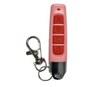 Telecomando universale per telecomando Smart Home, 4 pulsanti, clonazione wireless, 433 MHz, per auto, garage, porta, cancello, lucernario (rosa)