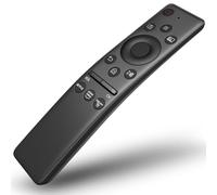 Telecomando universale per tutte le TV Samsung LED QLED UHD SUHD HDR LCD Frame curvo Solar HDTV 4K 8K 3D Smart TV, telecomando con pulsanti per NeIflix, Rakuten TV nero