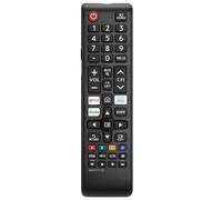 Telecomando universale per tutti i telecomandi Samsung TV, compatibile con tutte le Smart TV Samsung, LED, LCD, HDTV, 3D, serie TV, nessuna configurazione necessaria, tasti di scelta rapida Netflix