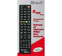Bravo Telecomando Universale 6 Top Brand SAMSUNG-LG-TELEFUNKEN-PHILIPS-SONY-PANASONIC