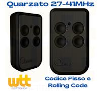 TELECOMANDO UNIVERSALE QUARZATO 27-41MHz RADIOCOMANDO PER CANCELLO AUTOMATICO