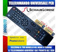 TELECOMANDO UNIVERSALE SCHAUB LORENZ CLICCA IL TUO MODEL LO RICEVERAI GIA PRONTO