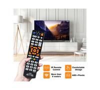 Telecomando universale Smart Ir con funzione di apprendimento, copia driver da 3 pagine per TV Stb Dvd Sat Dvb