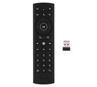 Telecomando Vocale Air Mouse, Doppia Modalità Bluetooth Wireless 2.4G, con Tastiera Retroilluminata, Supporto per L'apprendimento IR, Giroscopio Integrato a 6 Assi, per Computer con(G20S PRO BT)