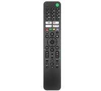 Telecomando vocale Bluetooth RMF-TX520E compatibile con televisori Smart TV Sony 4K 8K HD modelli KD-65X80 e KD-75X80J.