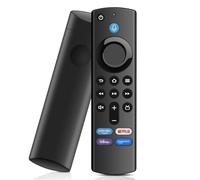 Telecomando vocale di ricambio (3 gen), telecomando Fir-StStick con quattro tasti di scelta rapida per Smart TV (Lite & Gen 2 & Gen 3 & 4K & Cube), per Insignia/Pioneer Smart TV