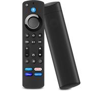 Telecomando Vocale di ricambio adatto AMZ-Fire-TV Stick(Lite & 2 Gen & 3 Gen), Fire-S-tick TVs Cube 2 Gen & 3 Gen con Quattro Tasti di Scelta Rapida e Funzione Vocale