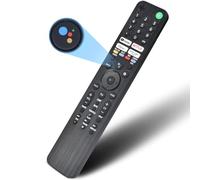 Telecomando vocale di ricambio per Smart TV Sony: compatibile con Sony Bravia OLED LED 4K 8K UHD 2019-2025, per Android Google TV con scorciatoie YouTube e Dinsey+, ecc.