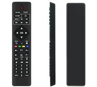 Telecomando vocale sostituito Adatto per TELE System UP T2 4K and DVB-T2 HEVC digitale decoder,Video codecs: MPEG2 L1-L2-L3, MPEG1 L2, H.264, H.265 / H.265,avec manuel Ser