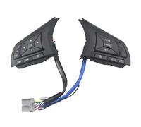Telecomando Volante auto Compatibile Con Nissan Per Note Per Epower 2018-2020 Per Np300 2017 Pulsante Al Volante Cruise Interruttore Volume Retroilluminazione Rossa Accessori(Low)