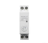 Telecomando WiFi 1P+N DIN Rail interruttore timer relè adatto per app Ewelink, supporta rete 2 4G per la gestione delle scene domestiche (RDCBC-1P-32A)