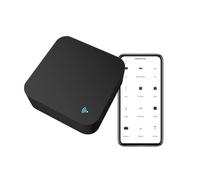 Telecomando WiFi 2,4 GHz con infrarosso, telecomando universale, IR Smart Home, Tuya, Alexa, Google Home, Smart Life, TV, climatizzatore, cavo incluso, nero