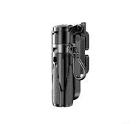 Telecomando wireless abilitato per mini treppiede per telefono con regolazione della lunghezza focale per una composizione precisa (nero)
