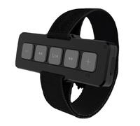 Telecomando wireless Bluetooth per auto, bici, moto, manubrio, cinturino da polso, telecomando per manubrio senza fili, ricaricabile, compatibile con iPhone/Android