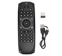 Telecomando wireless con input vocale, connessione Bluetooth e giroscopio a 6 assi, mouse aereo retroilluminato, telecomando di rilevamento per Smart