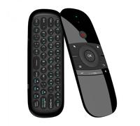 Telecomando wireless con tastiera e mouse ad aria W1 2.4g, telecomando a infrarossi, apprendimento a 6 assi, rilevamento del movimento